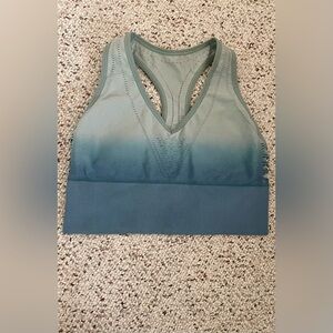 Victoria’s Secret PINK Sport Ombre Sports Bra - Green size L